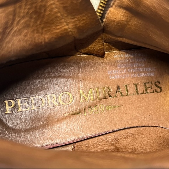 Pedro Miralles leather booties US size 8/ Euro 38 - Picture 11 of 13